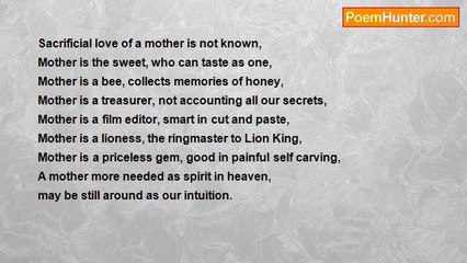 veeraiyah subbulakshmi - A Mother!