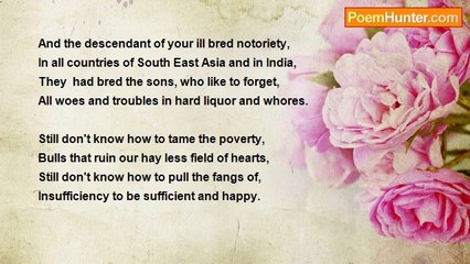veeraiyah subbulakshmi - Sons, we have our land to plough!