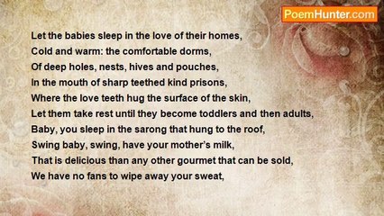 veeraiyah subbulakshmi - Babies of the earth..