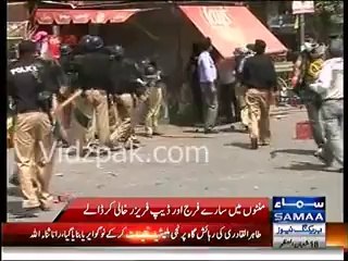 Such a Shame - Punjab Policemen drinking mineral water & cold drinks after killing innocent women & people