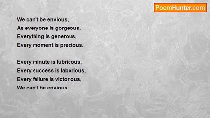 veeraiyah subbulakshmi - We Can't Be Envious..