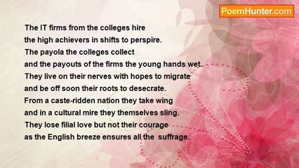 rajendran muthiah - The Migrating Software Personnel