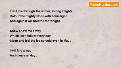 A Dark Lifetime ... - Dreams of snow