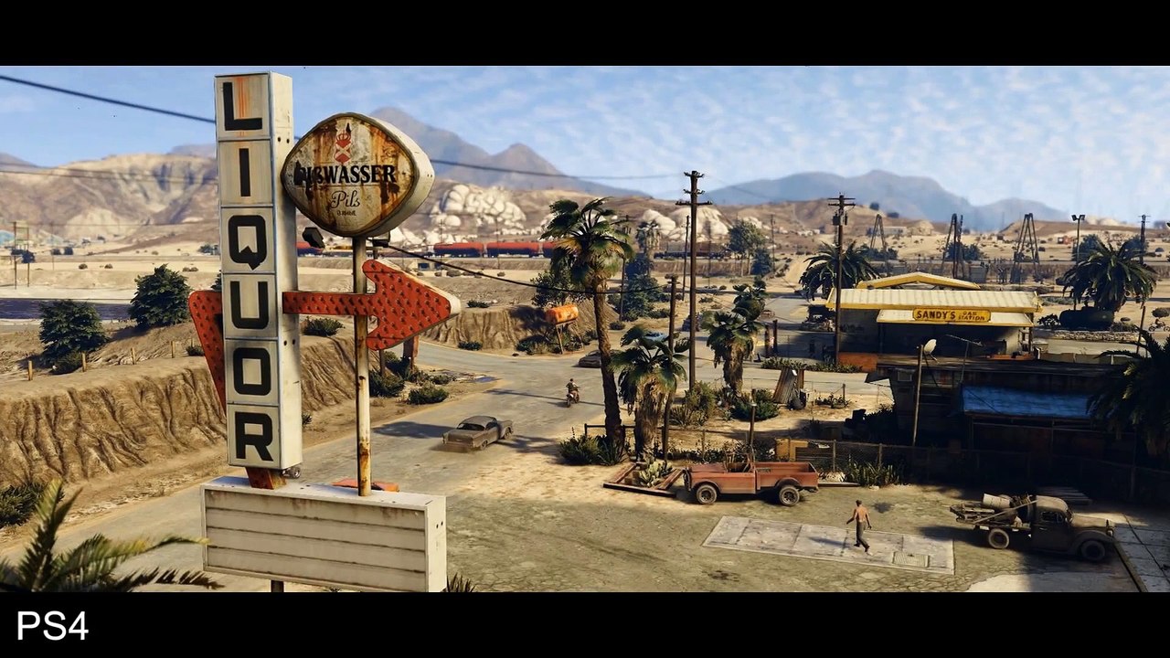 GTA 5 - PS3 vs. PS4