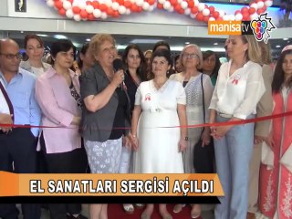EL SANATLARI SERGİSİ AÇILDI