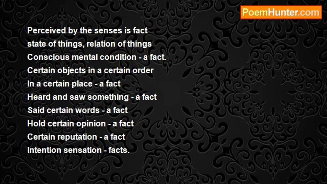 gajanan mishra - Fact