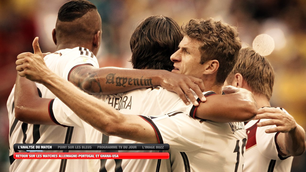 Le festival de l'Allemagne, un espion chez les Bleus... Le journal du Mondial !