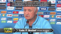 Luiz Felipe Scolari advirtió sobre peligrosidad del Tricolor