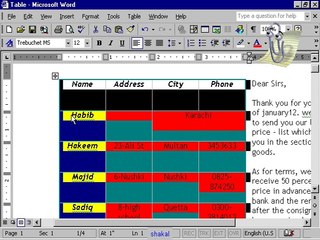 Free MS word 2013 Balochi, bravi Urdu, Hindi Tutorial 5-12 (www.shaigle.com)