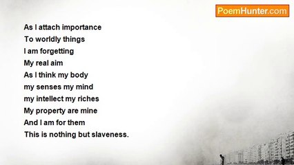 gajanan mishra - I am my slave