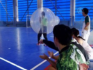 Кубок страны по футболу в шарах прошел в Японии