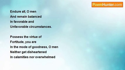 gajanan mishra - Endure all, O men