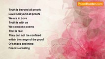 gajanan mishra - Poem İs Beyond All Proofs