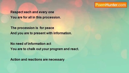 gajanan mishra - Respect each and every one