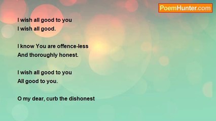 gajanan mishra - I Wish All Good