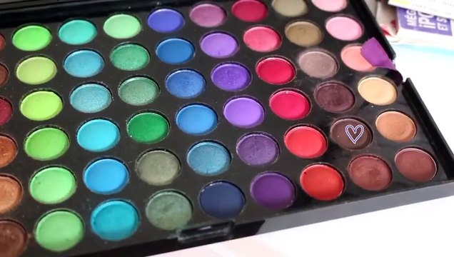 Maquillage pour les yeux bruns - marrons