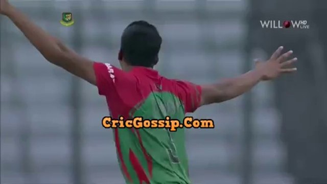 Video | Taskin Ahmed 5 Wickets for 28 Against India 2nd ODI Dhaka 17 June 2014