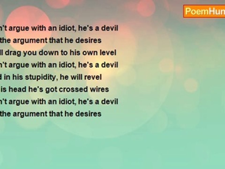 J.B. LeBuert - Idiots