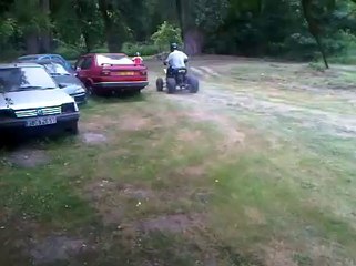 éthanosaure : session de quad avec éthan 7 ans 1/2 quad 110 contre 250 shineray!!!