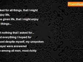 John Hazon Palen - A Prayer