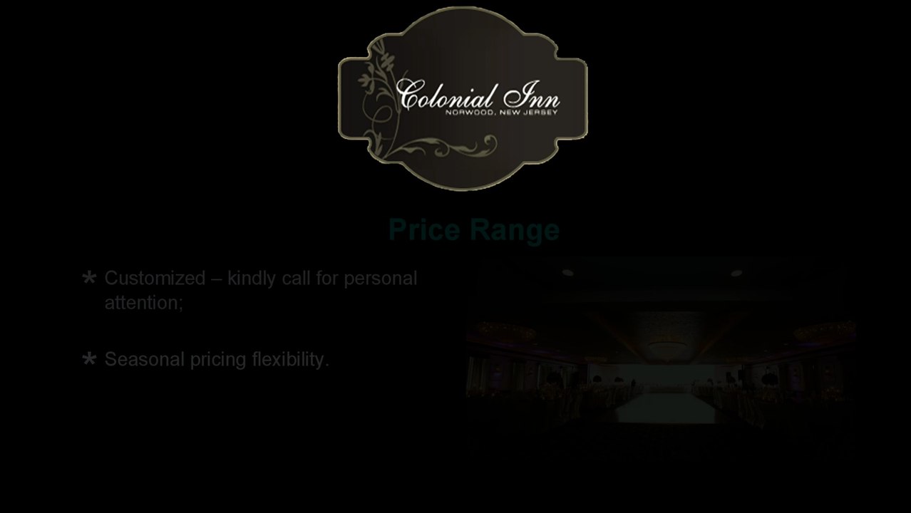 Colonial Wedding And Banquet Halls in New Jersey