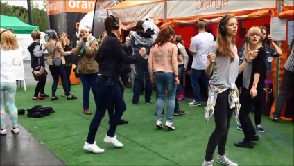 silent disco at 2014 Orange Warsaw festival
