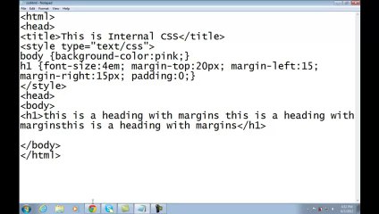 CSS Style Sheet text properties  Part 6