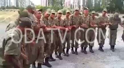 Necdet Özel'in askerleri PKK marşı söylüyor