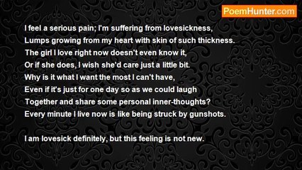 Stephen Cahill Furlong - Lovesick