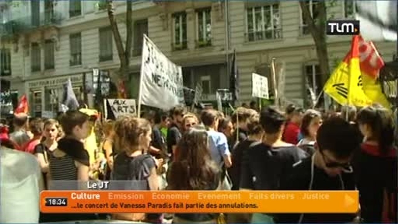 200 intermittents manifestent à Lyon