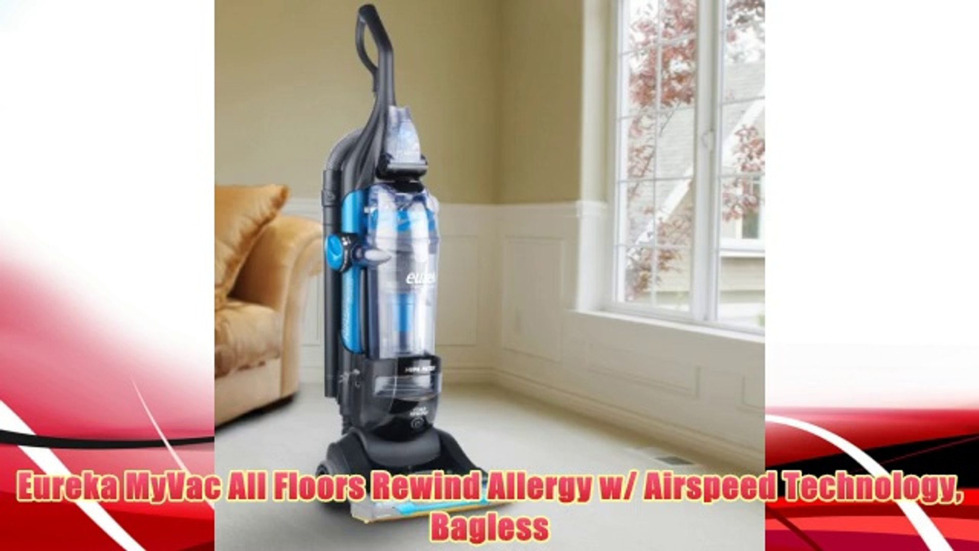 Best Buy Eureka Myvac All Floors Rewind Allergy W Airspeed