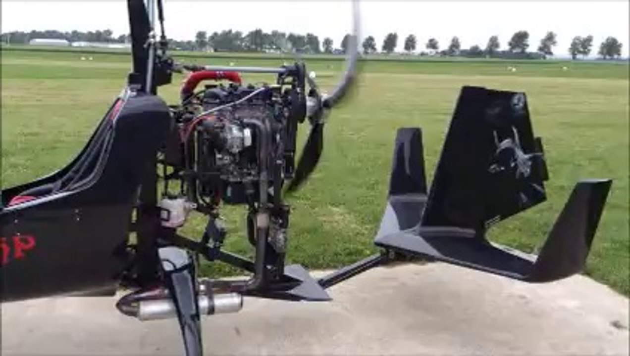 Autogire ELA avec son moteur Ecoyota 120 HP