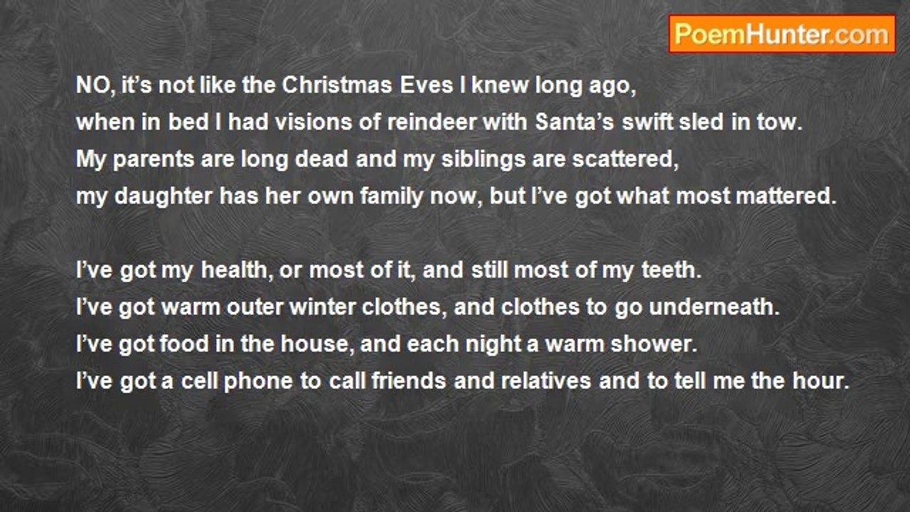 Bri Edwards - No Stockings Are Hung........  [X-mas Eve Has Changed For Me; Personal]