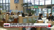 Standard Chartered Korea sells units to Japanese firm