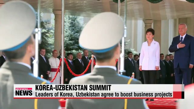 Leaders of Korea Uzbekistan seek economic cooperation beyond energy