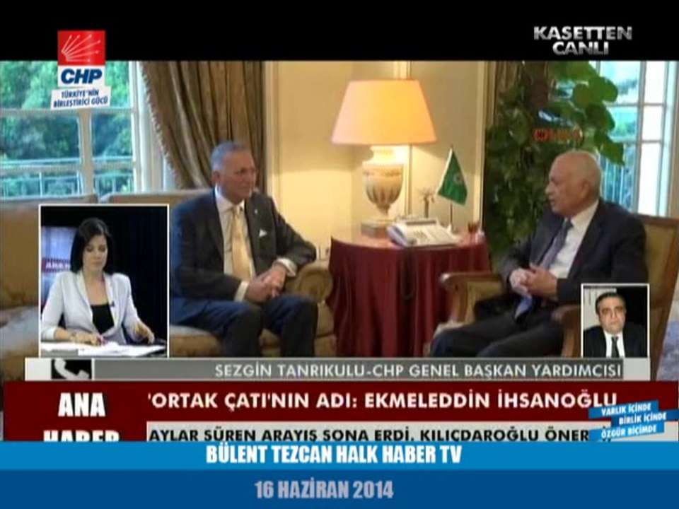 BÜLENT TEZCAN HALK HABER TV 16/06/2014