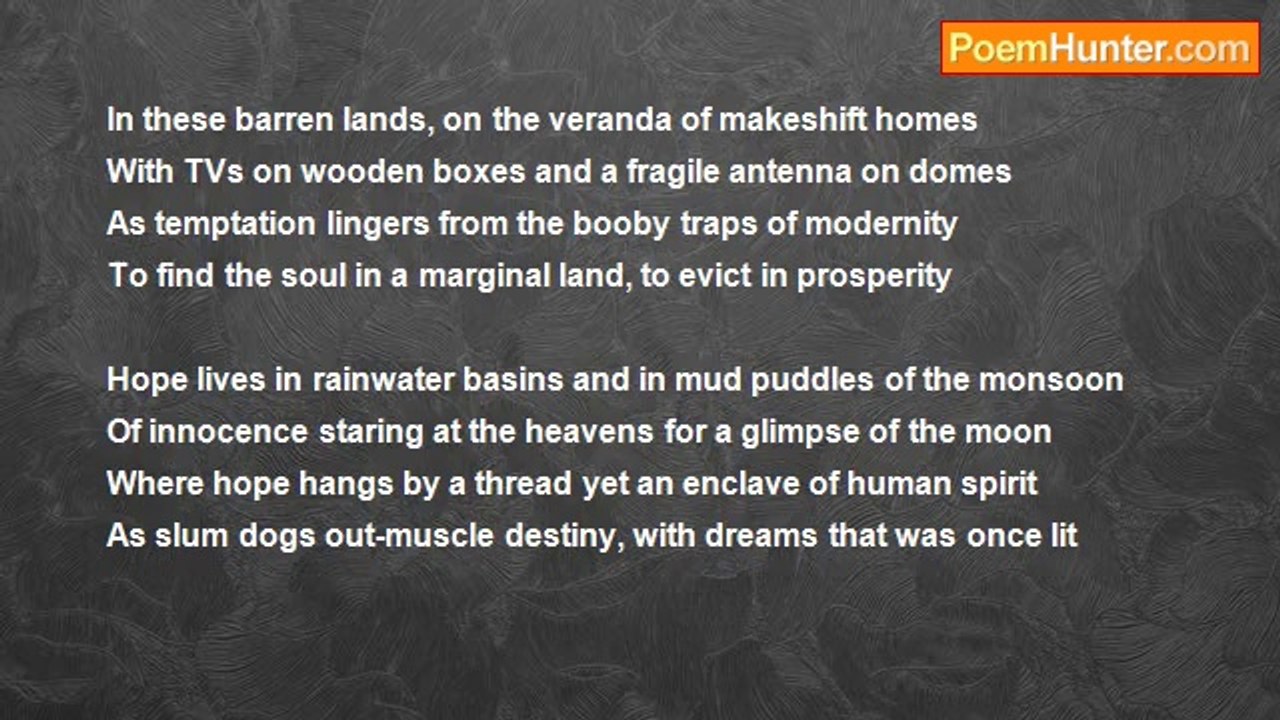 Dilantha Gunawardana - The Slums