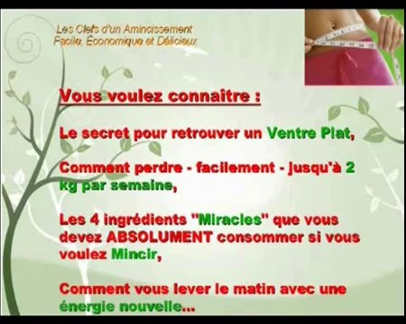 Maigrir Vite et Bien - Comment maigrir vite et bien