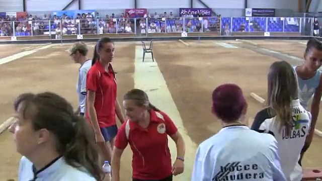 Second tour, Demi-finales de la Coupe d'Europe des Clubs Féminins, Sport Boules, Saint-Denis-les-Bourg 2014