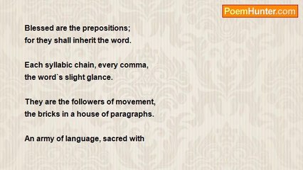 Leslie Philibert - Blessed Are The Prepositions