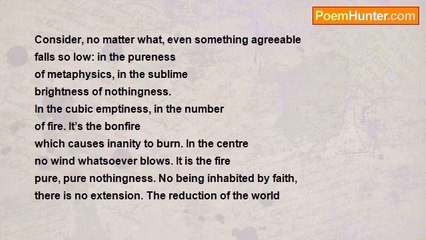 T (no first name) Wignesan - The Sensation Of Nothingness, Translation Of Carlos Bousono's Poem: Sensacion De La Nada