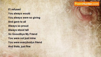 Lyn Paul - GOODBYE MY FRIEND