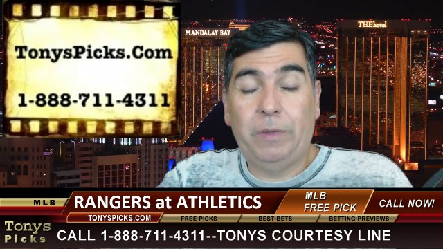 MLB Pick Oakland Athletics vs. Texas Rangers Odds Prediction Preview 6-17-2014