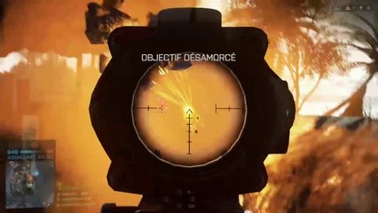 Battlefield 4 : rush Hardcore avec Domina