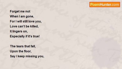 Sandra Feldman - Forget Me Not