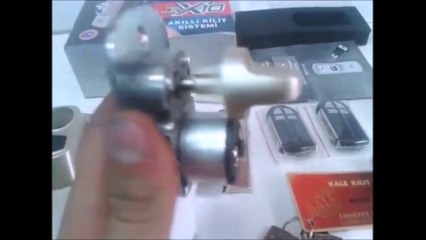 X10 AKILLI KİLİT SİSTEMİ 2 AD KUMANDALI 630,00 TL
