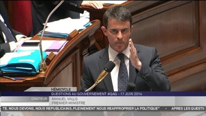 Manuel Valls veut tenir face aux cheminots : "Cette réforme est indispensable"