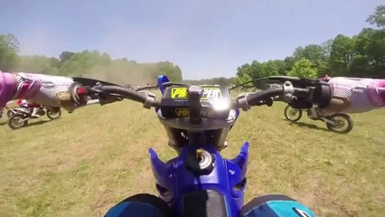 Dirt Bike Racing Fail Racer Gets Run Over