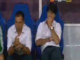 Joachim Löw picking his nose and eating boogers