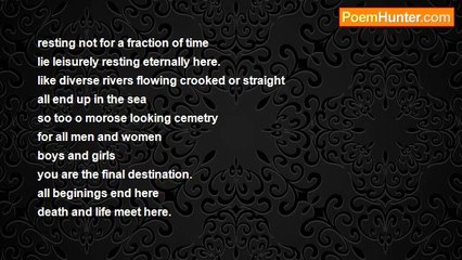 kishore rao rao - CEMETRY